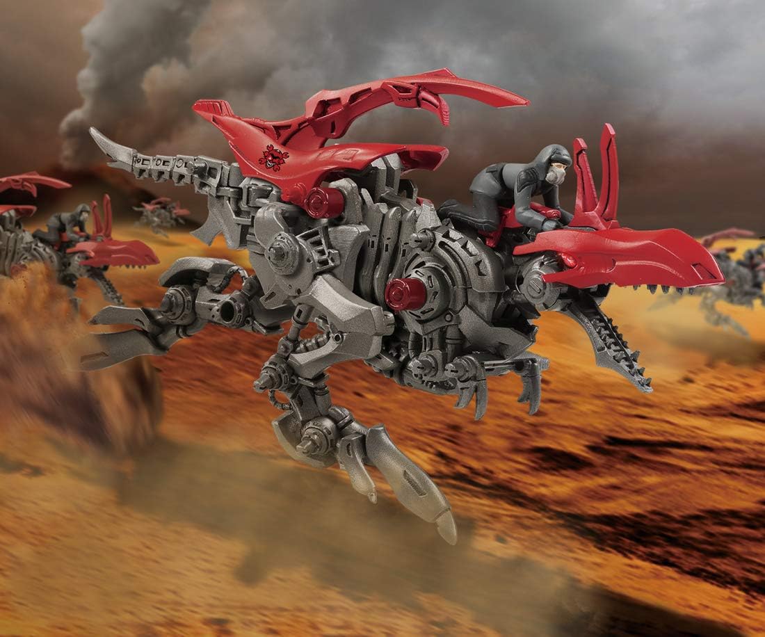 TAKARA TOMY ZOIDS Zoids Wild ZW09 Raputoru, Red - Image 3