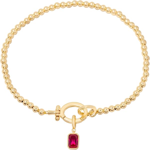 Amazon.com: Mackenzie Birthstone Bracelet - Hypoallergenic