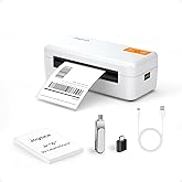 Joysea Bluetooth Shipping Label Printer, E41 Pro 4x6 Wireless Thermal Printer for Amazon, FedEx, USPS Labels, Compatible with iOS, Android, Windows Mac