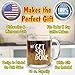 Get Shit Done - Glass Coffee Mug - Makes a Great Motivational Gift for Bosses, Entrepreneurs and Business Owners