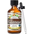 Pure Gold Essential Oils Pure Gold Mysore Sandalwood Essential Oil – 60ml (2 fl oz) – Aromatherapy Oil