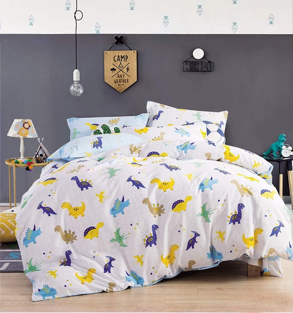 dinosaur bedding and curtains