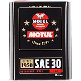 Motul 104509 Classic SAE 30 Mineral Engine Oil 2-liter