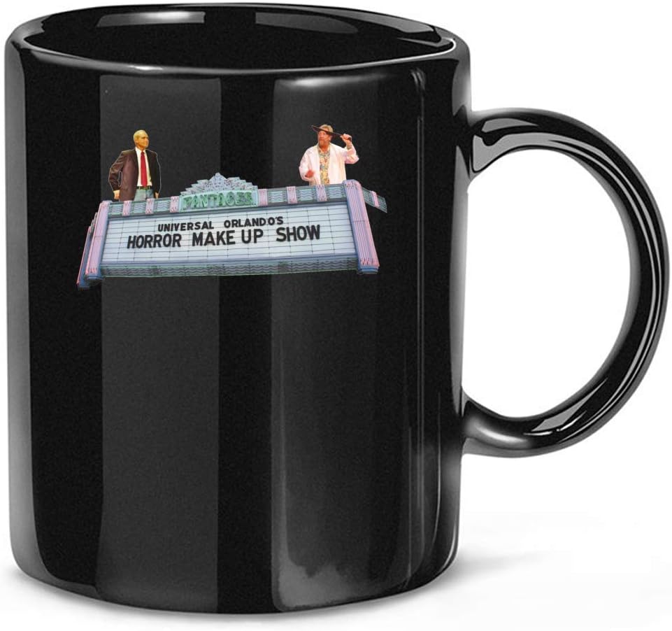 N/ Universal Studios Orlando Horror Makeup Show Classic Coffee Mug for Women and Men Tea Cups