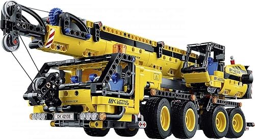 LEGO Technic Mobile Crane 42108 Building Kit, A Super Model Crane