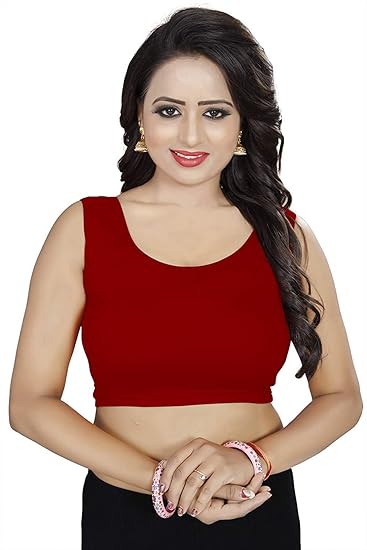 Womens Cotton Lycra Stretchable Innerwear Sleeveless Fancy Fashinable Ladies Blouse