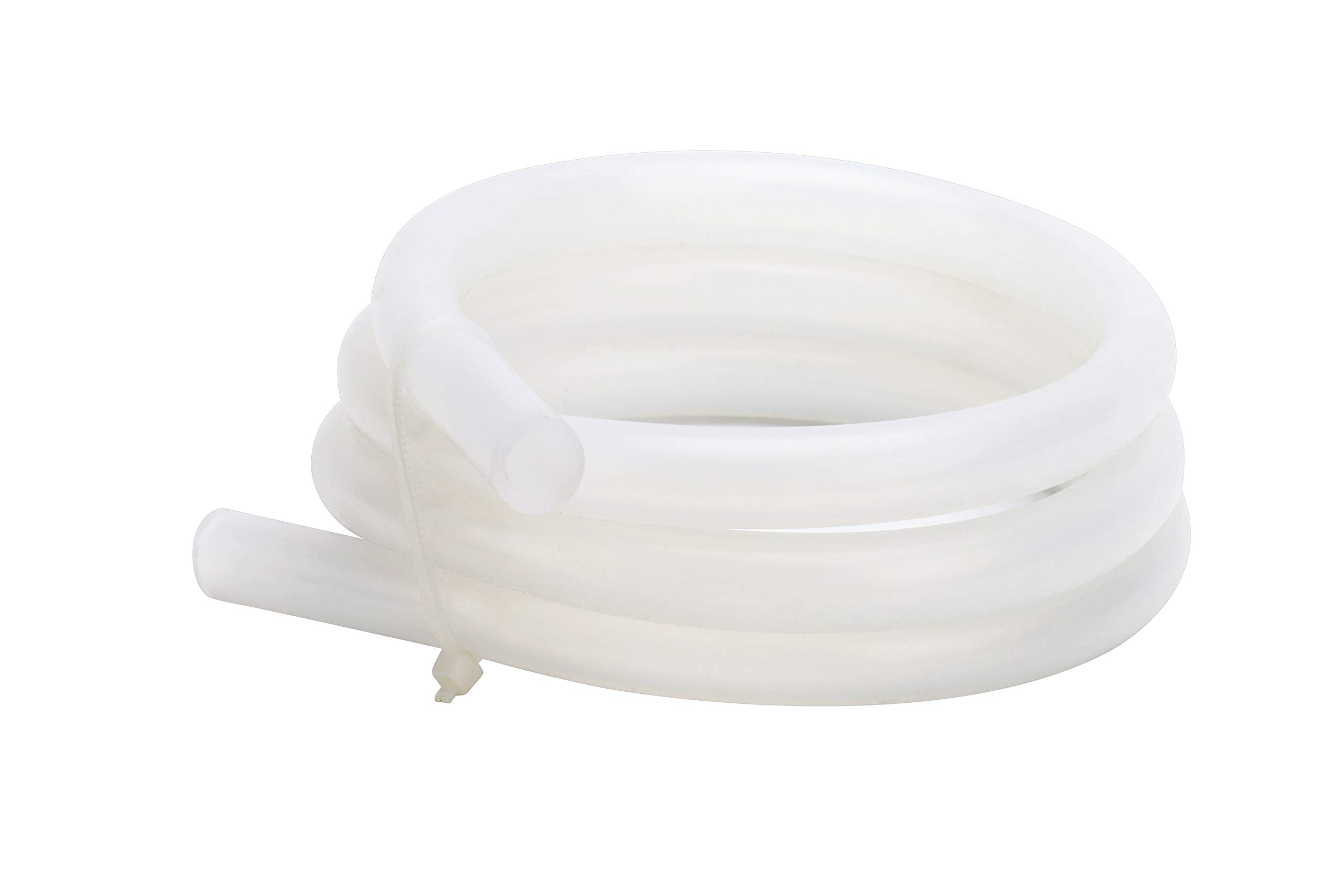 TEN-HIGH Flexible Silicone Tube, 7mm ID x 10mm OD, Wall Thickness 1.5mm, Water Air Hose Pipe 2 Meters