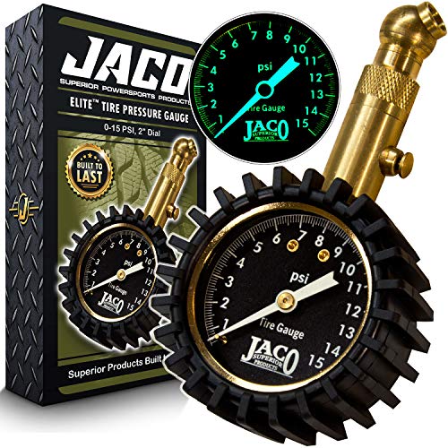 JACO Elite Tire Pressure Gauge - 15 PSI
