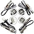 higherbro 4X Oxygen Sensor for 2004 2005 2006 Toyota Sienna 3.3L Upper Lower Upstream + Downstream