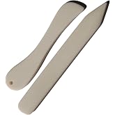 Genuine Bone Folder Set, Scoring, Creasing, Folding, Burnishing Tool | For Bookbinding Paper and Leather Crafts, Scrapbooking