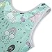 Gymnastics Leotards for Girls with Shorts Biketards Unicorn Floral Stars Rainbow Blue