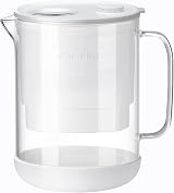 Waterdrop Glass Water Filter Jug 1.5L 2 Months Filtration NSF 42 53 372