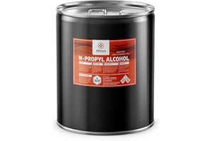 ALLIANCE CHEMICAL N-Propyl Alcohol - 5 Gallon Pail - Uses: Solvent in The Manufacturing of Pharmaceuticals, Polishes, Dental Lotions, Coatings, Lacquers, Printing Inks