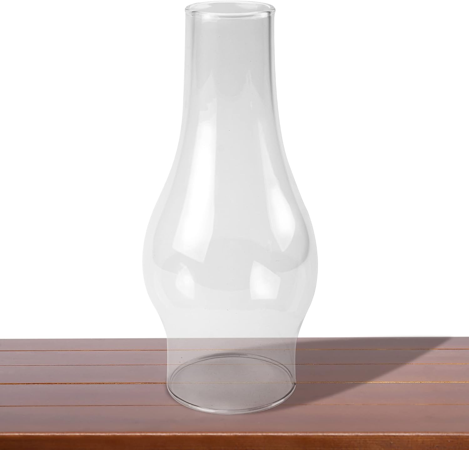 Oil Lamps & Accessories - RAHATA Oil Lamp Chimney Hurricane Lamp Glass Replacement Clear 3 Inch Base for Kerosene Lamp Shade(Flat Style 1P)