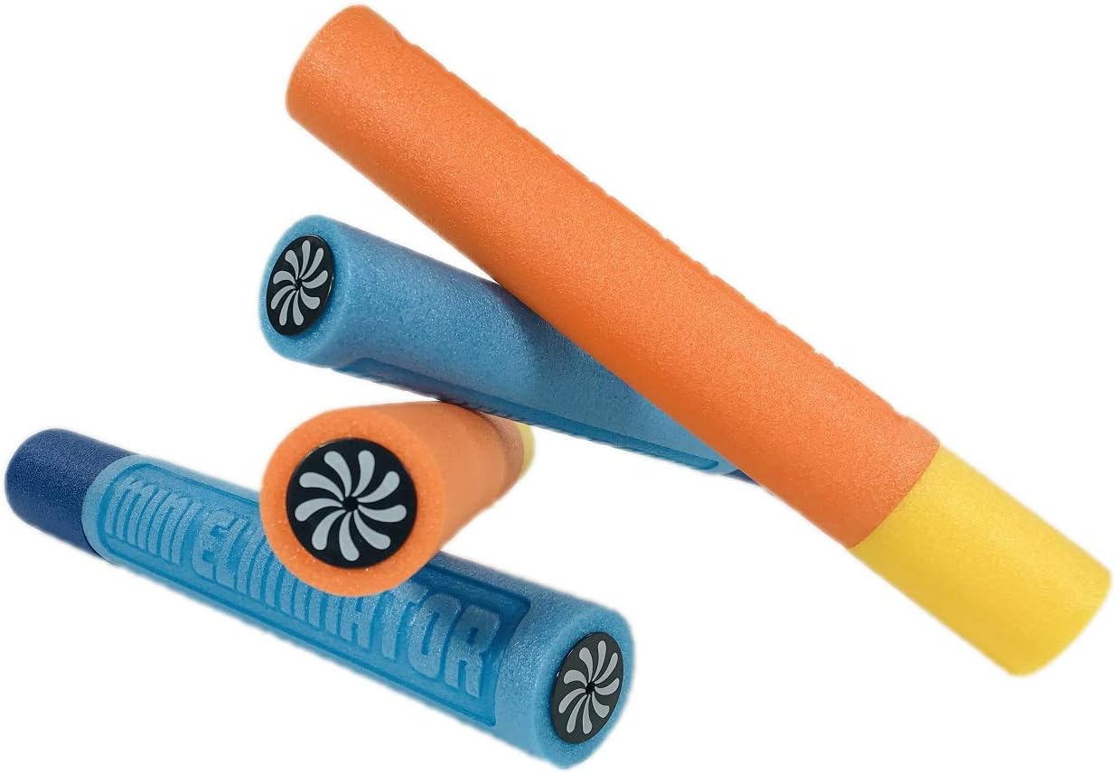 BUSDUGA 2518 Wasserspritze 4er Set aus Schaumstoff , 33cm und 6m Reichweite