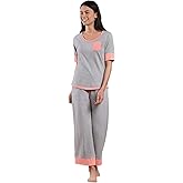 PajamaGram womens Pajamagram Cotton Pajamas Women Cozy