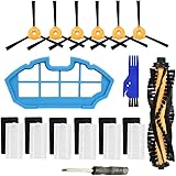 Replacement Parts for Ecovacs DEEBOT N79 N79S DN622 DN622.11 500 N79w N79se Robotic Vacuum Cleaner - Main Brush,Filter,Side B