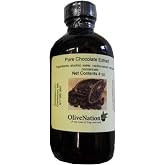 OliveNation Chocolate Extract - PG Free - 4 fl oz | Sugar Free Flavoring Adds Deep Fudgy Taste, Aroma & Color to Beverages, B