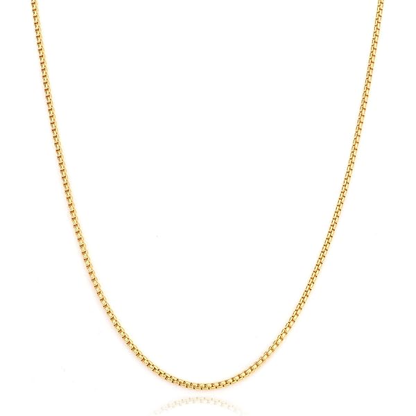 Next Level Jewelry Solid Sterling Silver Round Box Link .925  