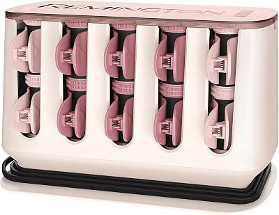 Remington PROluxe OPTIheat Heated Rollers 20 Velvet 25mm & 32mm H9100