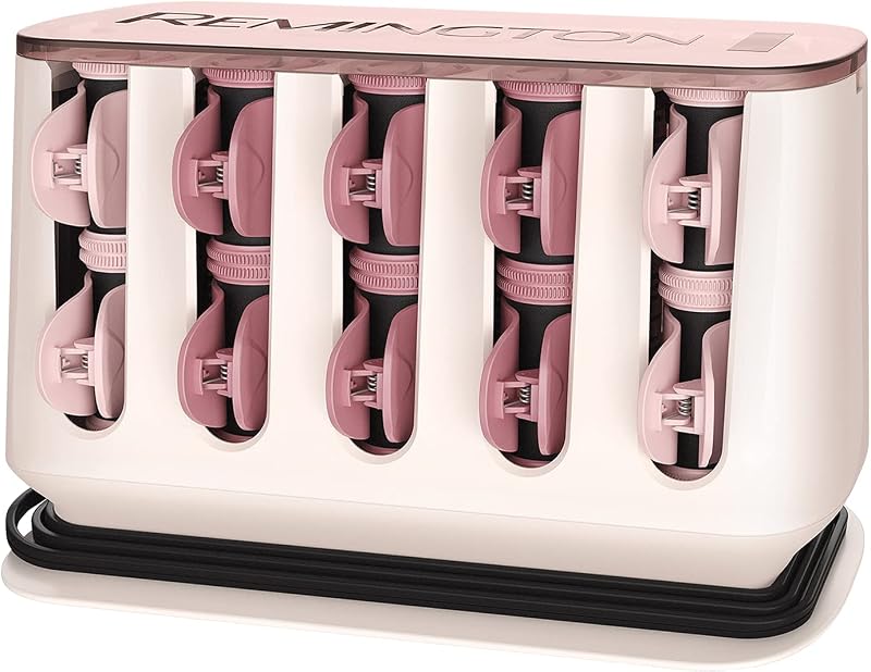 Remington PROluxe OPTIheat Heated Rollers 20 Velvet 25mm & 32mm H9100