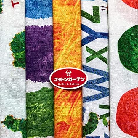 Amazon Co Jp はらぺこあおむし Usaコットン 5枚セット ペンタゴンボールレシピ付 Uhc Set010 Hobby