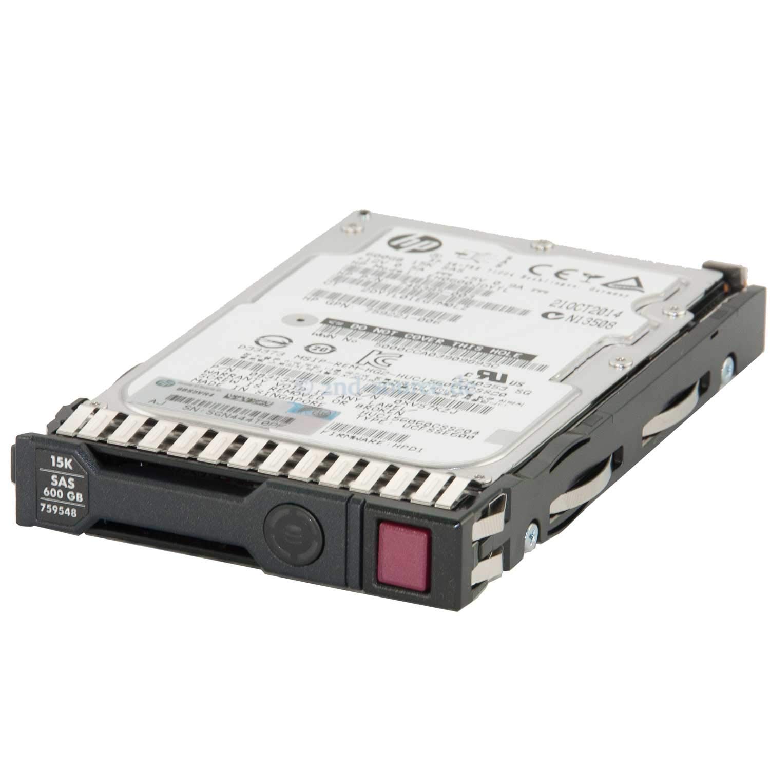 HP Office Hard Drive Hot-Swap 600 Cache 2.5-Inch Internal Bare or OEM Drives 759212-B21
