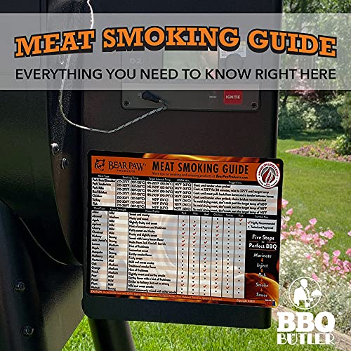 Bear Paws Meat Smoking Guide Smoker Accessories Grilling/BBQ