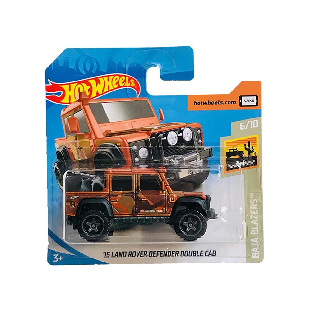 15 land rover defender double cab hot wheels