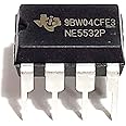 Juried Engineering NE5532P NE5532 Dual Low-Noise High-Speed Audio Operational Amplifier Op Amp Breadboard-Friendly IC DIP-8 (Pack of 5)