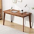 IOTXY Solid Wood Writing Desk - Home Office Workbench Desk with Drawer, Laptop Computer Work Study Table