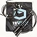 Revive Fitness Speed Jump Rope - Fast Metal Bearings and Adjustable Speed Cable to Help Master Double Unders - Great for WODs, MMA, Boxing, General Exercise, Cross Functional and Fitness Training – Includes *FREE* Carry Case – Extra Cable with Hardware – Rope Clips to Keep Your Speed Rope Tangle Free – 100% Lifetime Guarantee