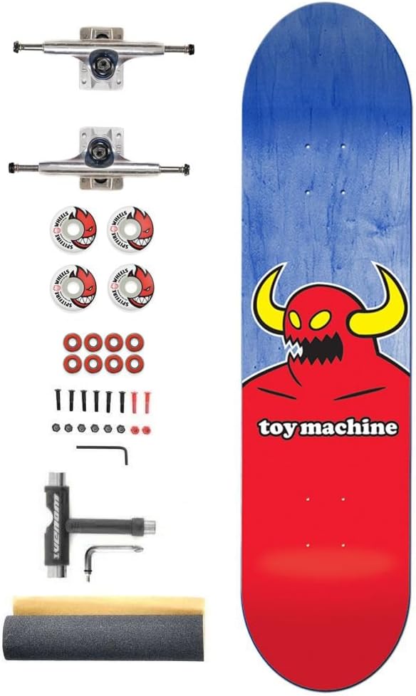 Toy Machine Monster x Thunder Pro Custom Complete Skateboard - 8.0"