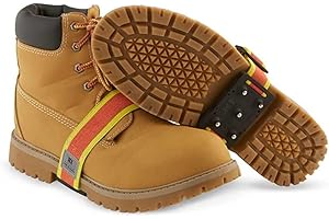 K1 SERIES K1 Mid-Sole Intrinsic Ice Cleats for Men & Women - Rotatable Non-Sparking Traction Aids for Winter Snow - Original Profile