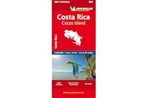 Michelin Costa Rica Map 804
