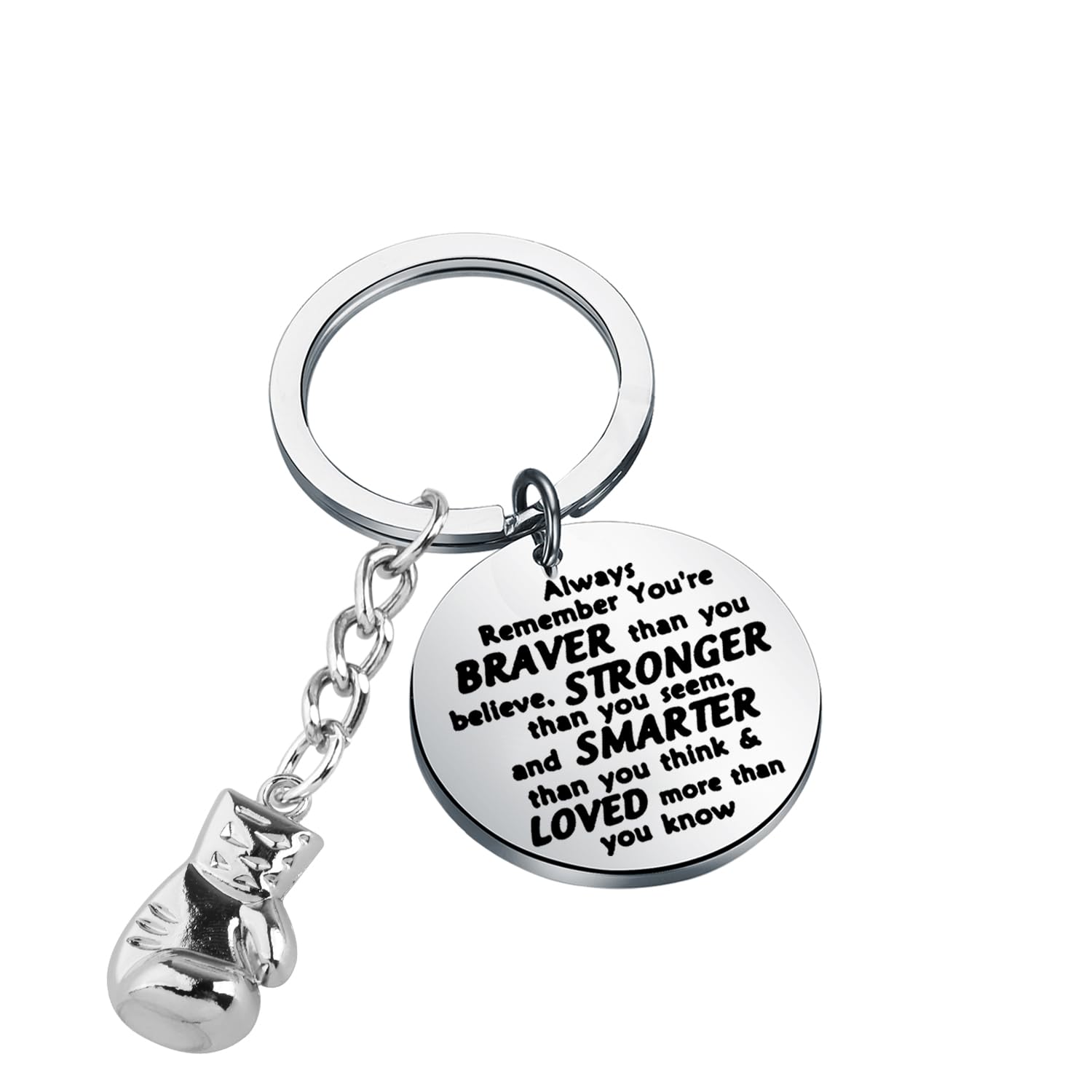 BNQL Boxing Glove Keychain Boxing Gifts for Boxers Boxing Lovers Keychain Boxing Coach Gifts for Boxing Fans Boxing Keyrings (Boxing Glove Keychain)