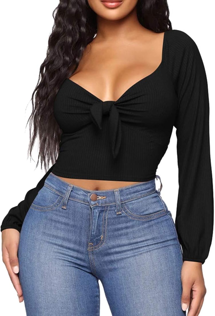 long sleeve bodycon top