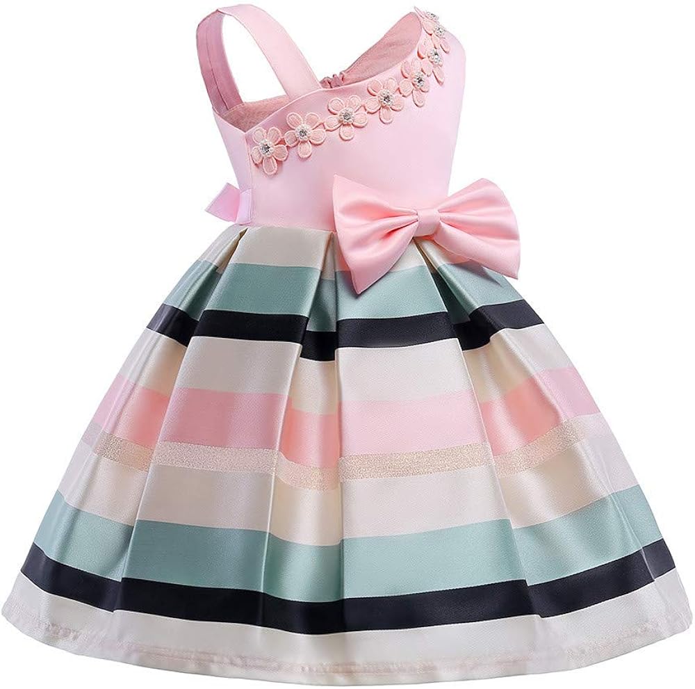 pink childrens bridesmaid dresses