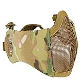 Hunting Explorer Tactical Half Face Mesh Mask with
