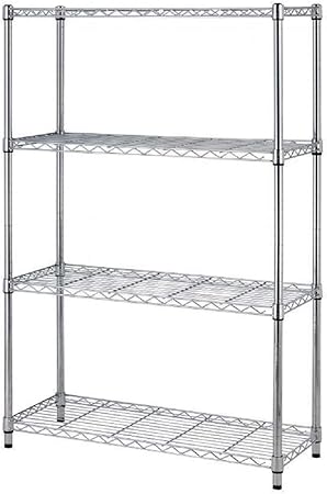 Amazon Com Shelving 4 Shelf Steel Wire Tier Layer Shelving 36