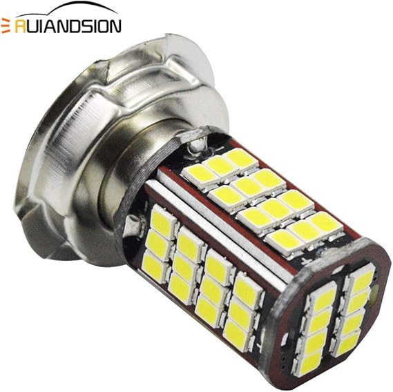 Ampoule LED Bianco P26S Pour Moto/scooter – 2000 Lumens, 10-30V, Blanc