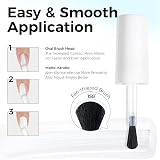 TOMICCA White Nail Polish 15ml Quick Dry Chip Resistant French Manicure view 3