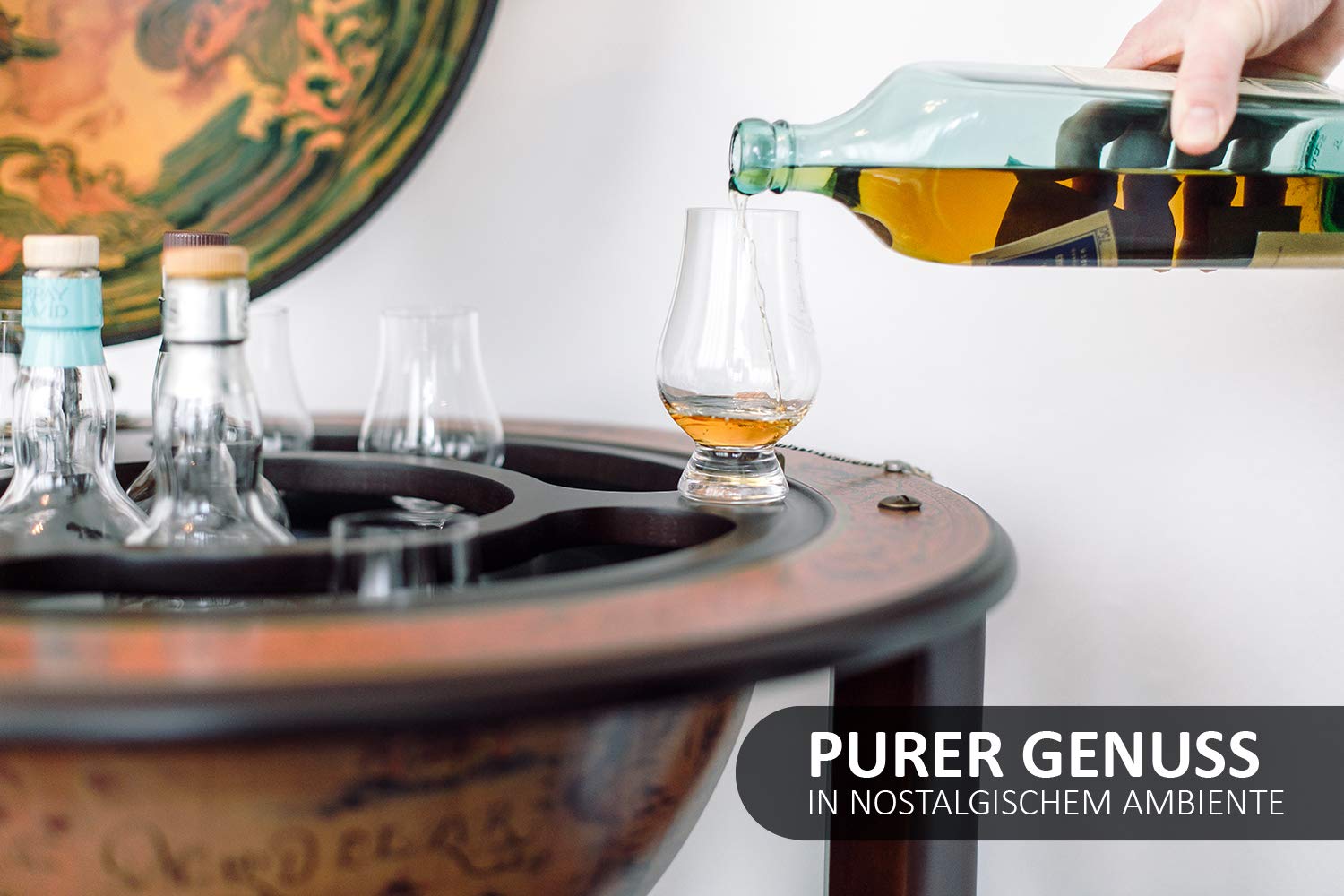 Gabinete de decoración Sofisticado Idea de Regalo Barra Bar y botellero