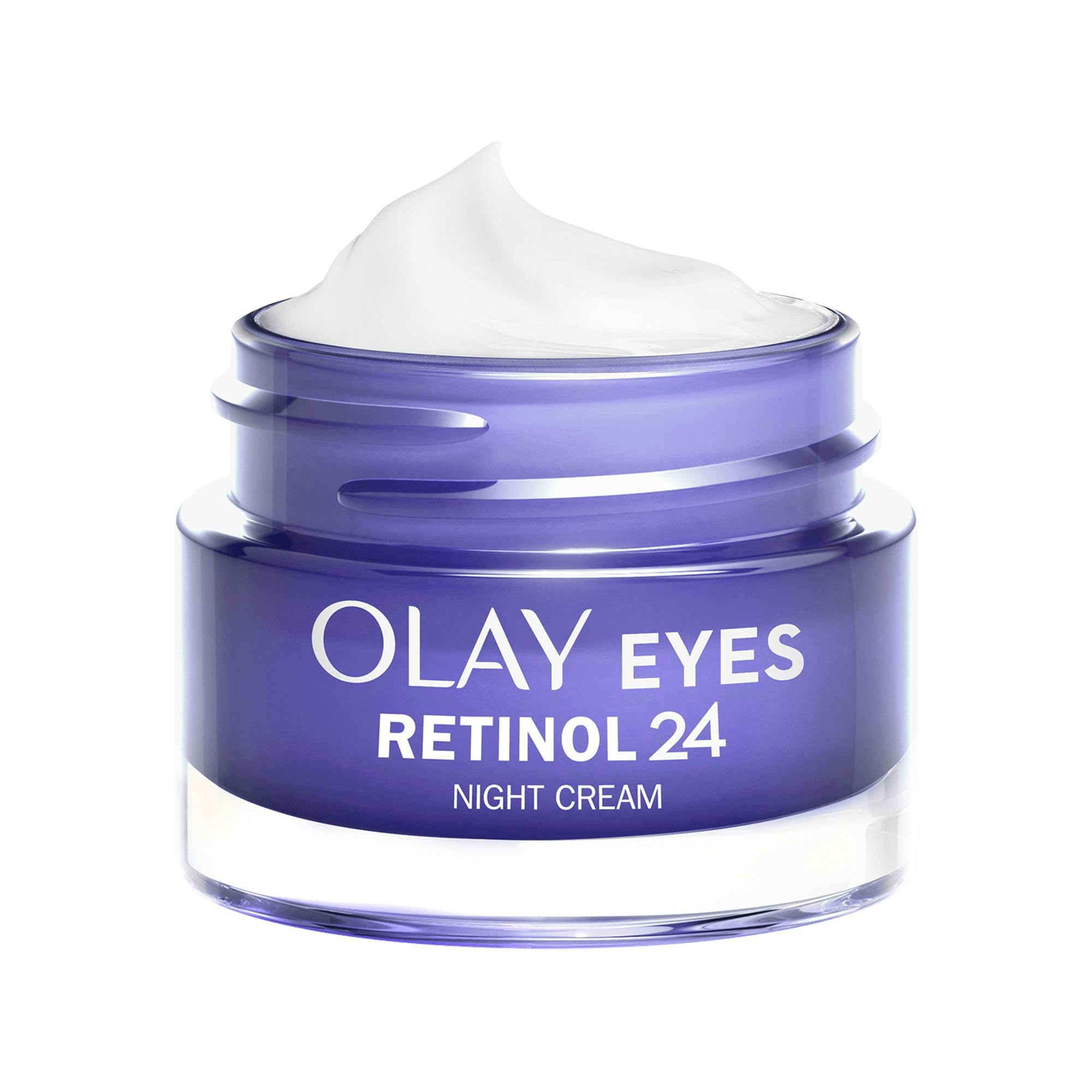 Olay Retinol 24 Night Eye Cream, Skincare for Dark Circles with Retinyl Propionate. Anti Ageing Renewal Skin Care with 3 Actions: Smooths, Renews and Hydrates, 15ml