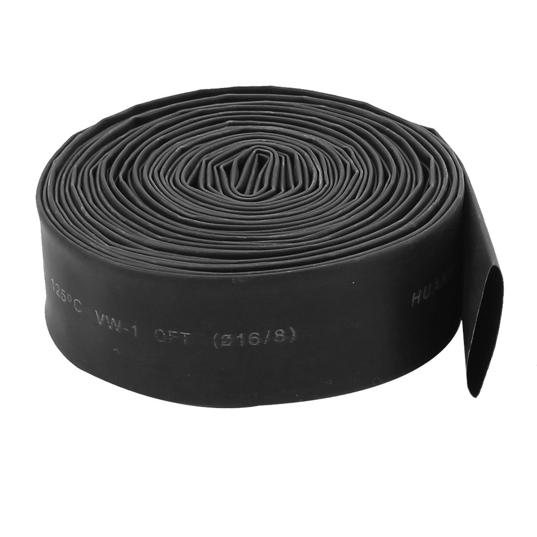 sourcingmap 4.8m Length 16mm Dia Heat Shrink Tubing Tube Sleeving Wrap Wire