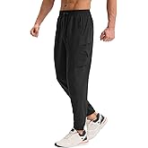 baleaf Men’s Hiking Pants Lightweight Quick Dry Joggers with Pockets Cargo Pants Water Resistant Breathable Jogger