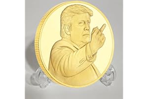 Trump Middle Finger 2026 Meme Funny Men Women Challenge Coin