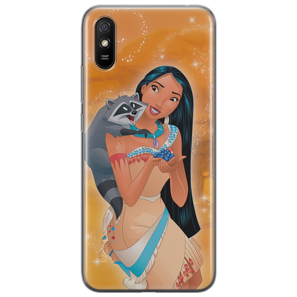 ERT GROUP mobile phone case for Xiaomi REDMI 9A original and officially Licensed Disney pattern Pocahontas and Meeko 001 optimally adapted to the shape of the mobile phone, case made of TPU