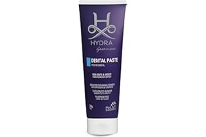 H HYDRA GROOMERS Hydra Professional Dental Paste, Fluoride-Free Pet Toothpaste, Breath Freshener for Dogs and Cats, Suitable for All Breeds, 5 Ounces