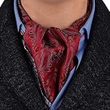 ERA7B05C Perfect Gift Idea Silk Ascot Patterned Certificate Presents Idea Cravat Whole Sale For Groomsmen By Epoint
